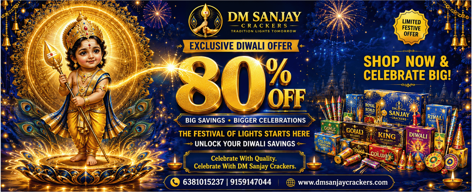 DM Sanjay Crackers Sivakasi Crackers – Premium Sivakasi Fireworks