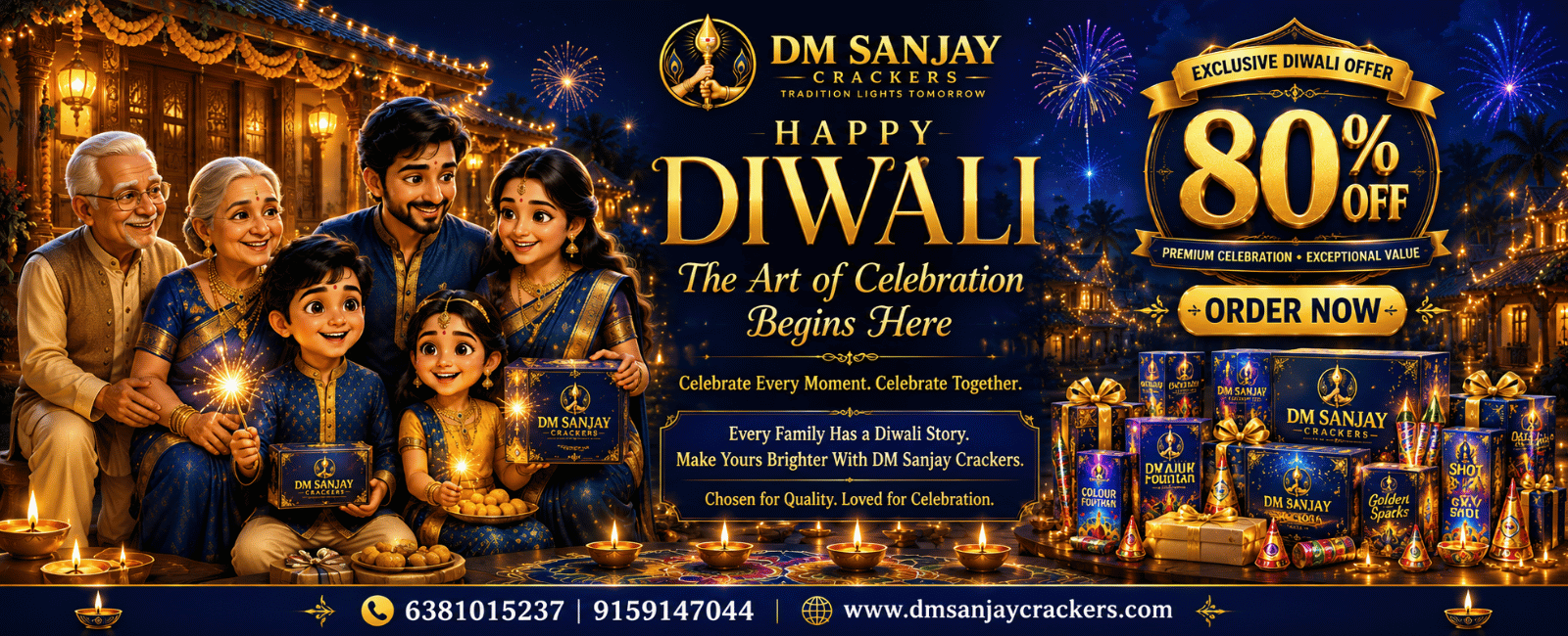 DM Sanjay Crackers Sivakasi Crackers – Premium Sivakasi Fireworks